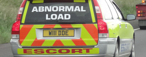 Transporting abnormal loads by road