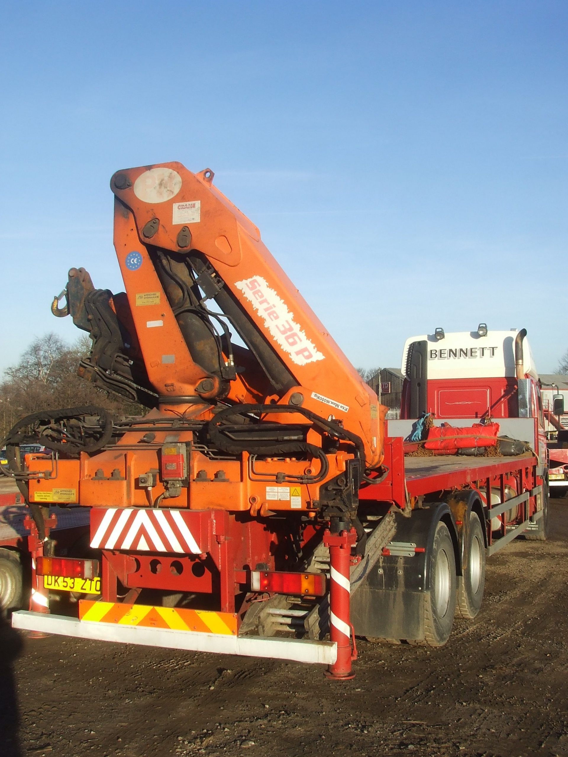 hiab crane hire