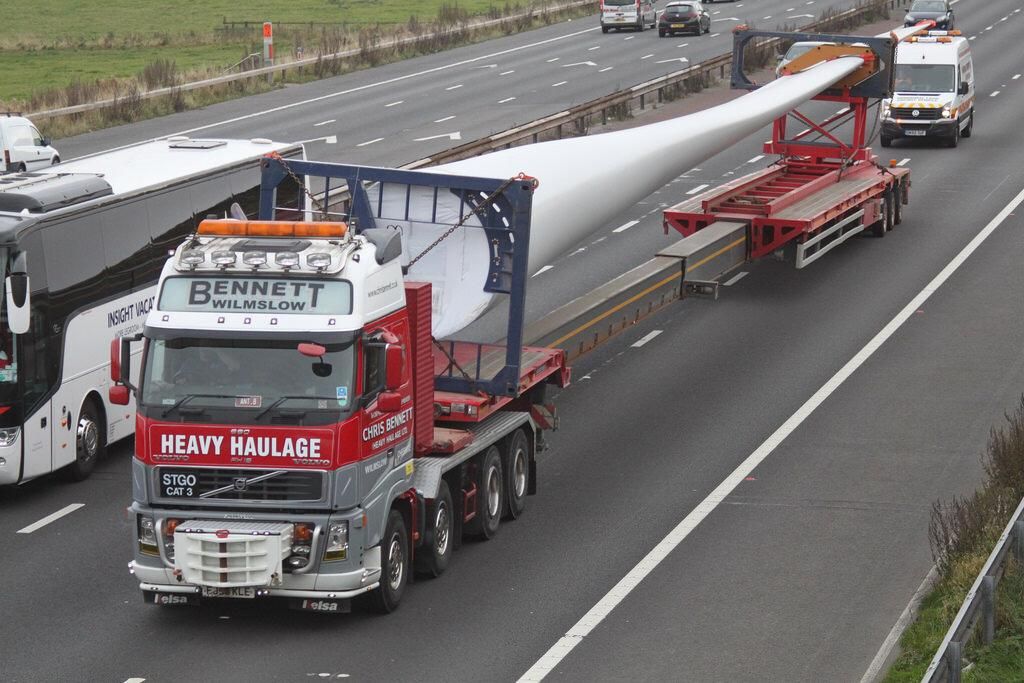 wind turbine transport